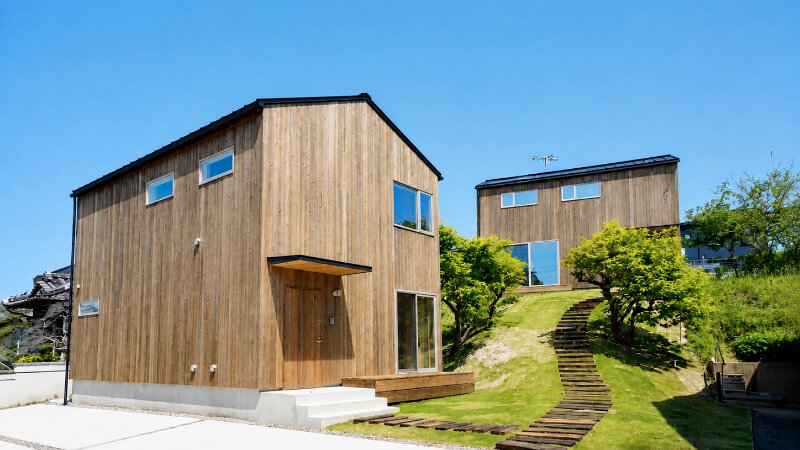 公園のような庭と特別なふたつの家A棟3,680万円